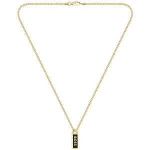Hugo Boss Pozlacený pánský náhrdelník Kassy Emblem 1580678 Hugo Boss Pozlacený pánský náhrdelník Kassy Emblem 1580678