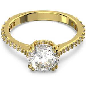 Swarovski Nádherný pozlacený prsten se Swarovski krystaly Constella 5642619 50 mm Swarovski Nádherný pozlacený prsten se Swarovski krystaly Constella 5642619 50 mm