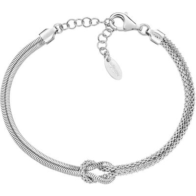 Amen Elegantní stříbrný náramek Love Knot BRNOAMBB1 19 cm Amen Elegantní stříbrný náramek Love Knot BRNOAMBB1 19 cm