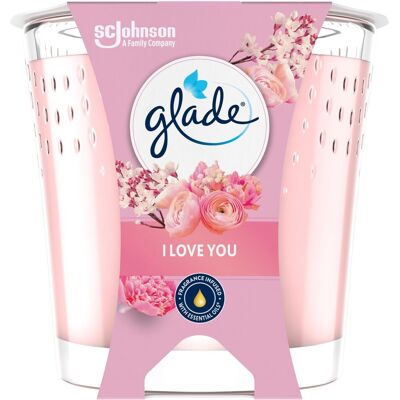 Glade Vonná svíčka I Love You 112 g Glade Vonná svíčka I Love You 112 g