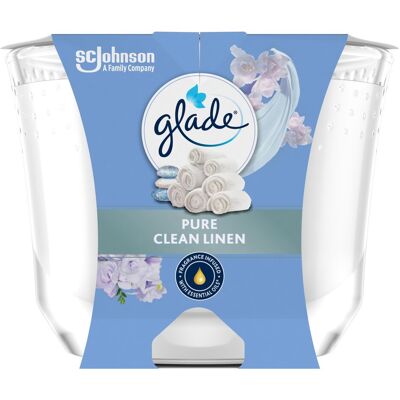 Glade Vonná svíčka Pure Clean Linen 204 g Glade Vonná svíčka Pure Clean Linen 204 g