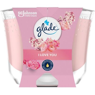 Glade Vonná svíčka I love you 204 g Glade Vonná svíčka I love you 204 g