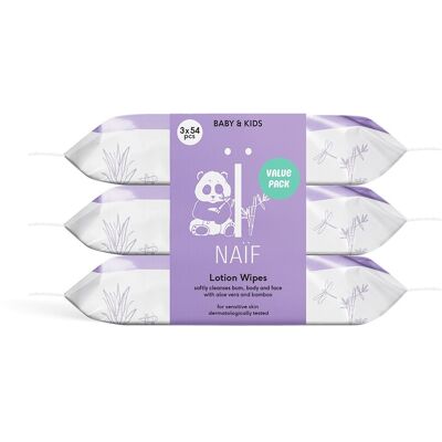 Naif Baby & Kids Lotion Wipes - Citlivá pokožka Naif Baby & Kids Lotion Wipes - Citlivá pokožka
