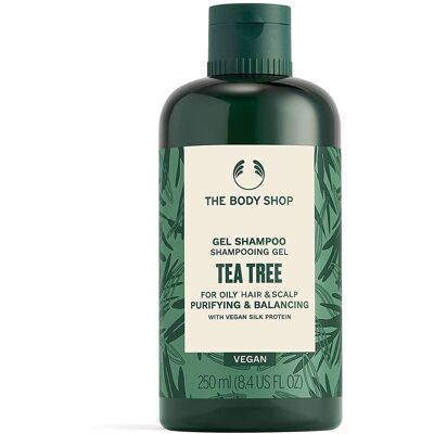 The Body Shop Šampon pro mastné vlasy Tea Tree (Gel Shampoo) 400 ml The Body Shop Šampon pro mastné vlasy Tea Tree (Gel Shampoo) 400 ml