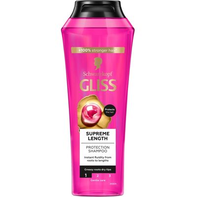 Šampon Schwarzkopf Gliss Supreme Length - Péče o vlasy Šampon Schwarzkopf Gliss Supreme Length - Péče o vlasy