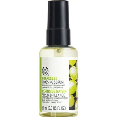 The Body Shop Rozjasňující sérum pro matné vlasy Grapeseed (Glossing Serum) 60 ml The Body Shop Rozjasňující sérum pro matné vlasy Grapeseed (Glossing Serum) 60 ml