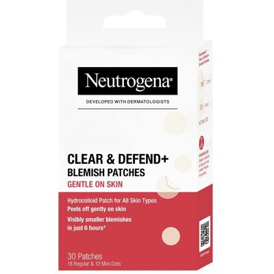 Neutrogena Náplasti na nedokonalosti Sensitive Clear & Defend+ 30 ks Neutrogena Náplasti na nedokonalosti Sensitive Clear & Defend+ 30 ks