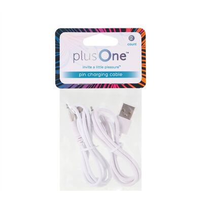 PlusOne Nabíjecí USB kabel k mini vibrátoru PLO-6702DPK a PLO-6702LPK 2 ks PlusOne Nabíjecí USB kabel k mini vibrátoru PLO-6702DPK a PLO-6702LPK 2 ks
