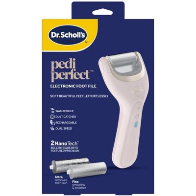 Scholl Elektrický pilník na nohy Pedi Perfect Electronic Foot File Scholl Elektrický pilník na nohy Pedi Perfect Electronic Foot File