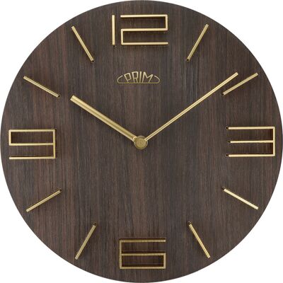 Prim Nástěnné hodiny Timber Breezy II E01P.4083.54 Prim Nástěnné hodiny Timber Breezy II E01P.4083.54