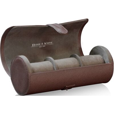 Heisse & Söhne Pouzdro Rondo 3 Brown 70019/96 Heisse & Söhne Pouzdro Rondo 3 Brown 70019/96