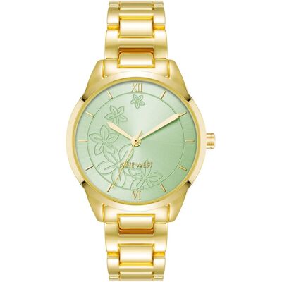 Nine West Analogové hodinky NW/3016GNGB Nine West Analogové hodinky NW/3016GNGB