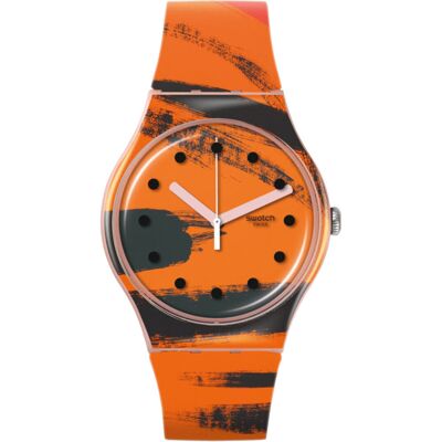 Swatch Barns-Grahams Orange and Red on Pink SUOZ362 Swatch Barns-Grahams Orange and Red on Pink SUOZ362