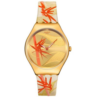 Swatch Golden Red Bamboo SYXZ105 Swatch Golden Red Bamboo SYXZ105