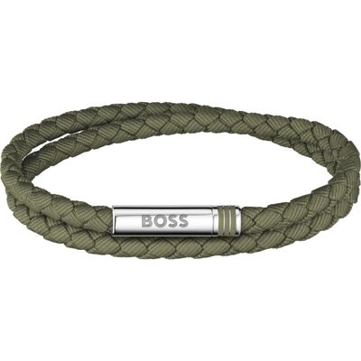 Hugo Boss Dvojitý nylonový náramek Ares Summer 1580797 Hugo Boss Dvojitý nylonový náramek Ares Summer 1580797