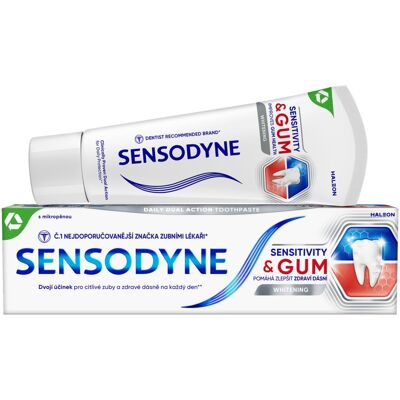 Sensodyne Zubní pasta pro citlivé zuby Sensitivity & Gum Whitening 75 ml Sensodyne Zubní pasta pro citlivé zuby Sensitivity & Gum Whitening 75 ml