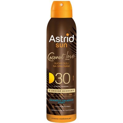 Opalovací olej SPF 30 Astrid - 150 ml Opalovací olej SPF 30 Astrid - 150 ml