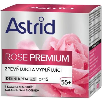 Astrid Rose Premium Denní krém OF 15 55+ - Krém pro zralou pleť Astrid Rose Premium Denní krém OF 15 55+ - Krém pro zralou pleť