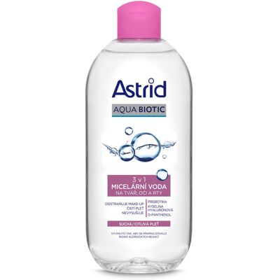 Astrid Aqua Biotic 3v1 Micelární Voda - Citlivá pleť Astrid Aqua Biotic 3v1 Micelární Voda - Citlivá pleť
