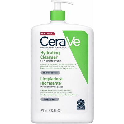 CeraVe Hydratační Čisticí Lotion - Hydratační Čistič pro Normální až Suchou Pleť (1000ml) CeraVe Hydratační Čisticí Lotion - Hydratační Čistič pro Normální až Suchou Pleť (1000ml)