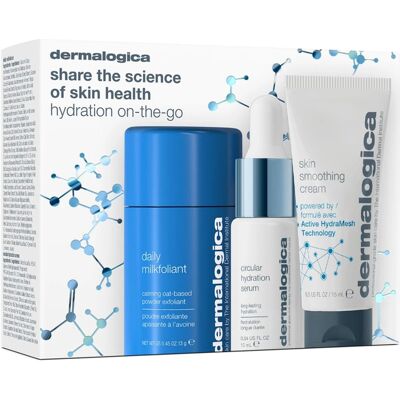 Dárková sada hydratační péče Dermalogica na cesty - Čelte budoucnosti Dárková sada hydratační péče Dermalogica na cesty - Čelte budoucnosti