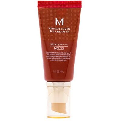 Missha BB krém SPF 42 Perfect Cover (BB Cream Ex) 50 ml 23 Natural Beige Missha BB krém SPF 42 Perfect Cover (BB Cream Ex) 50 ml 23 Natural Beige