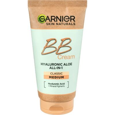 Garnier Aloe a Hyaluronová Krémová BB - Všestranná BB krém pro normální pleť Garnier Aloe a Hyaluronová Krémová BB - Všestranná BB krém pro normální pleť