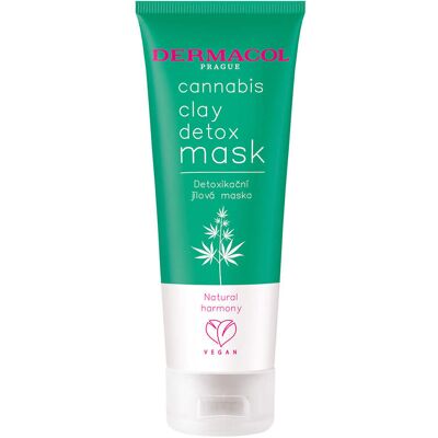 Dermacol Cannabis Detoxikační Maska s Hlínou - Pleťová Maska Dermacol Cannabis Detoxikační Maska s Hlínou - Pleťová Maska