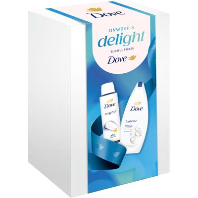 Dove Dárková sada Unwrap & Delight Set Dove Dárková sada Unwrap & Delight Set