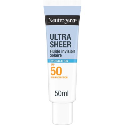 Neutrogena Neviditelný hydratační fluid SPF 50 Ultra Sheer 50 ml Neutrogena Neviditelný hydratační fluid SPF 50 Ultra Sheer 50 ml
