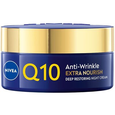 Nivea Výživný noční krém proti vráskám Q10 Power (Anti-Wrinkle Extra Nourishing Night Cream) 50 ml Nivea Výživný noční krém proti vráskám Q10 Power (Anti-Wrinkle Extra Nourishing Night Cream) 50 ml