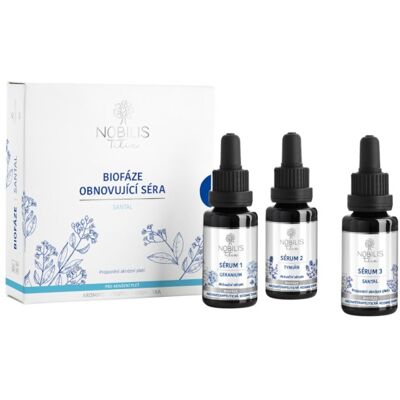 Nobilis Tilia Biofáze Obnovující séra Santal 3 x 20 ml Nobilis Tilia Biofáze Obnovující séra Santal 3 x 20 ml