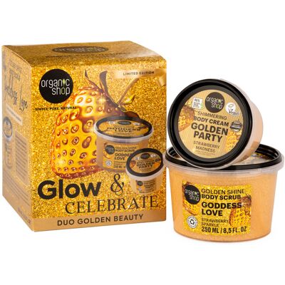Organic Shop Dárková sada Glow & Celebrate Organic Shop Dárková sada Glow & Celebrate