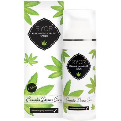 RYOR Konopné zklidňující sérum Cannabis Derma Care 50 ml RYOR Konopné zklidňující sérum Cannabis Derma Care 50 ml