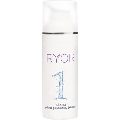 Ryor Professional Skincare 1. Čisticí gel pod galvanickou žehličku Ryor Professional Skincare 1. Čisticí gel pod galvanickou žehličku