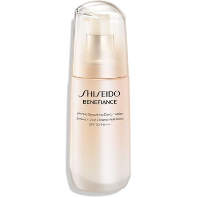 Shiseido Ochranná emulze proti stárnutí pleti SPF 30 Benefiance (Wrinkle Smoothing Day Emulsion) 75 ml Shiseido Ochranná emulze proti stárnutí pleti SPF 30 Benefiance (Wrinkle Smoothing Day Emulsion) 75 ml