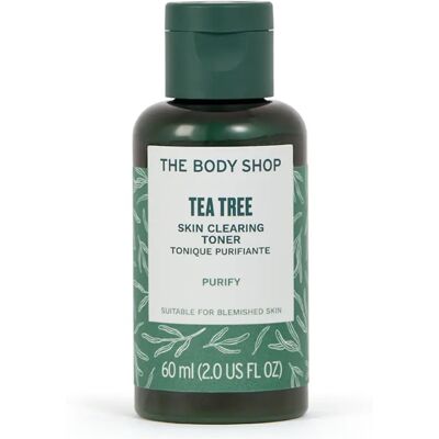 Tonikum s čajovníkovým olejem The Body Shop - Obličej, 60 ml Tonikum s čajovníkovým olejem The Body Shop - Obličej, 60 ml