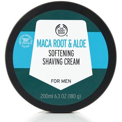The Body Shop Zjemňující krém na holení Maca Root & Aloe (Shaving Cream) 200 ml The Body Shop Zjemňující krém na holení Maca Root & Aloe (Shaving Cream) 200 ml