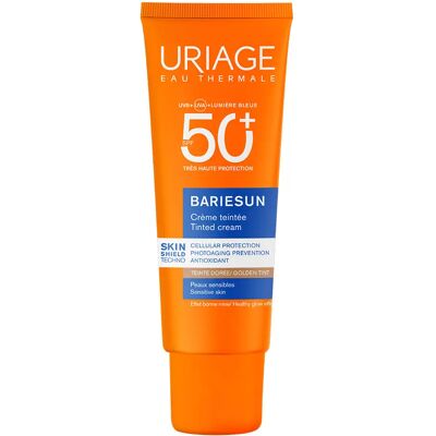 Uriage Tónovaný ochranný krém SPF 50+ Bariesun Gold Tinted Cream 50 ml Uriage Tónovaný ochranný krém SPF 50+ Bariesun Gold Tinted Cream 50 ml