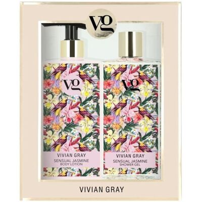 Dárková sada Vivian Gray Smyslná Jasmin - Dárková sada Dárková sada Vivian Gray Smyslná Jasmin - Dárková sada