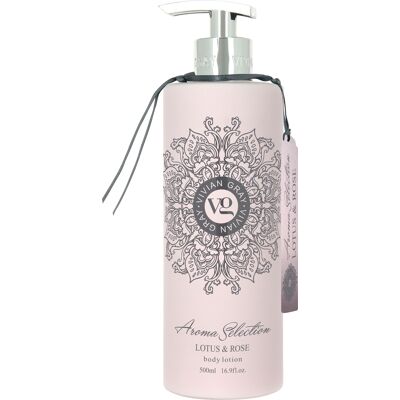 Vivian Gray Tělové mléko Aroma Selection Lotus & Rose (Body Lotion) 500 ml Vivian Gray Tělové mléko Aroma Selection Lotus & Rose (Body Lotion) 500 ml