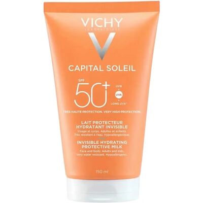 Vichy Mléko na opalování SPF 50 Invisible Hydrating Protective Milk 150 ml Vichy Mléko na opalování SPF 50 Invisible Hydrating Protective Milk 150 ml