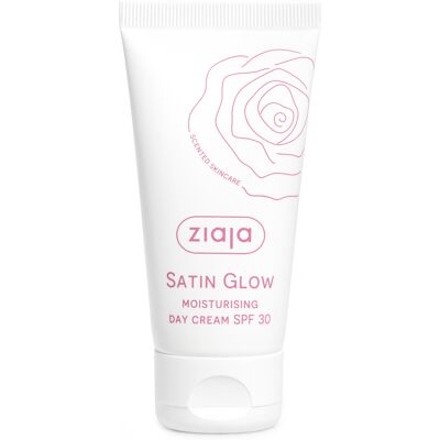 Ziaja Hydratační denní krém SPF 30 Satin Glow Day Cream 50 ml Ziaja Hydratační denní krém SPF 30 Satin Glow Day Cream 50 ml