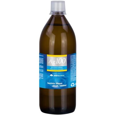 Pharma Activ Koloidní stříbro Ag100 (20ppm) 1000 ml Pharma Activ Koloidní stříbro Ag100 (20ppm) 1000 ml