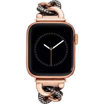 Anne Klein Ocelový tah pro Apple Watch 38/40/41 mm - Rosegold/Gray WK/1018GYRT384041 Anne Klein Ocelový tah pro Apple Watch 38/40/41 mm - Rosegold/Gray WK/1018GYRT384041