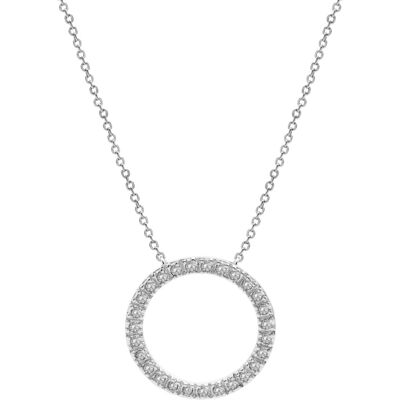 AURA Elegantní náhrdelník Kruh s Preciosa krystaly PCNS165 AURA Elegantní náhrdelník Kruh s Preciosa krystaly PCNS165