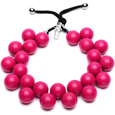 Ballsmania Originální náhrdelník C206 18 2436 Fuscia Ballsmania Originální náhrdelník C206 18 2436 Fuscia