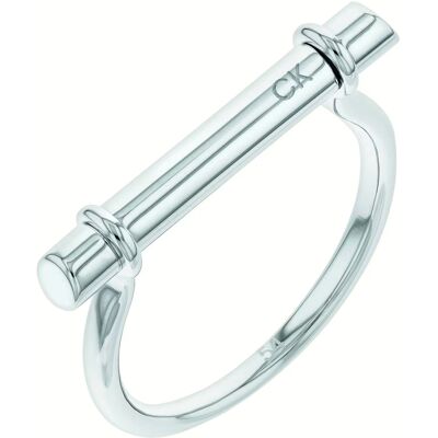 Calvin Klein Minimalistický ocelový prsten Elongated Linear 35000022 52 mm Calvin Klein Minimalistický ocelový prsten Elongated Linear 35000022 52 mm