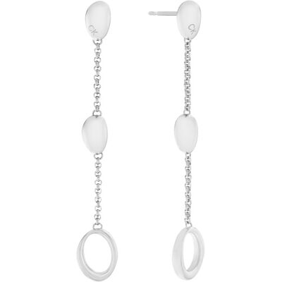 Calvin Klein Stylové dlouhé visací náušnice 35000360 Calvin Klein Stylové dlouhé visací náušnice 35000360