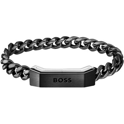 Hugo Boss Stylový pozlacený náramek Carter 1580316 17,5 cm Hugo Boss Stylový pozlacený náramek Carter 1580316 17,5 cm